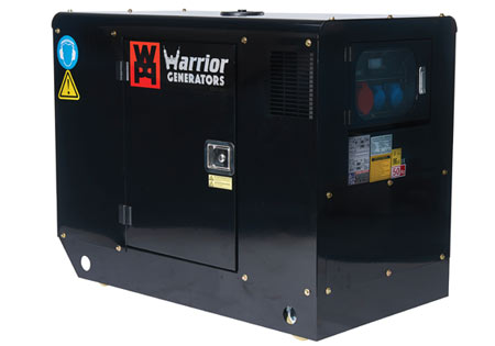 Power Equipment Warrior 13 Kva Stille Diesel Generator 3 Fase