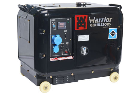 slim alias heerlijkheid Champion Power Equipment - Warrior 5000 Watt Stille Diesel Generator